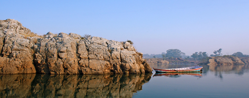 Marble Rocks ; Bhedaghat, Jabalpur, Madhya Pradesh