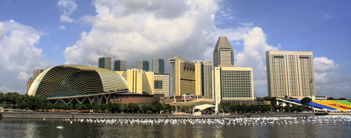 Marina Bay; Singapore